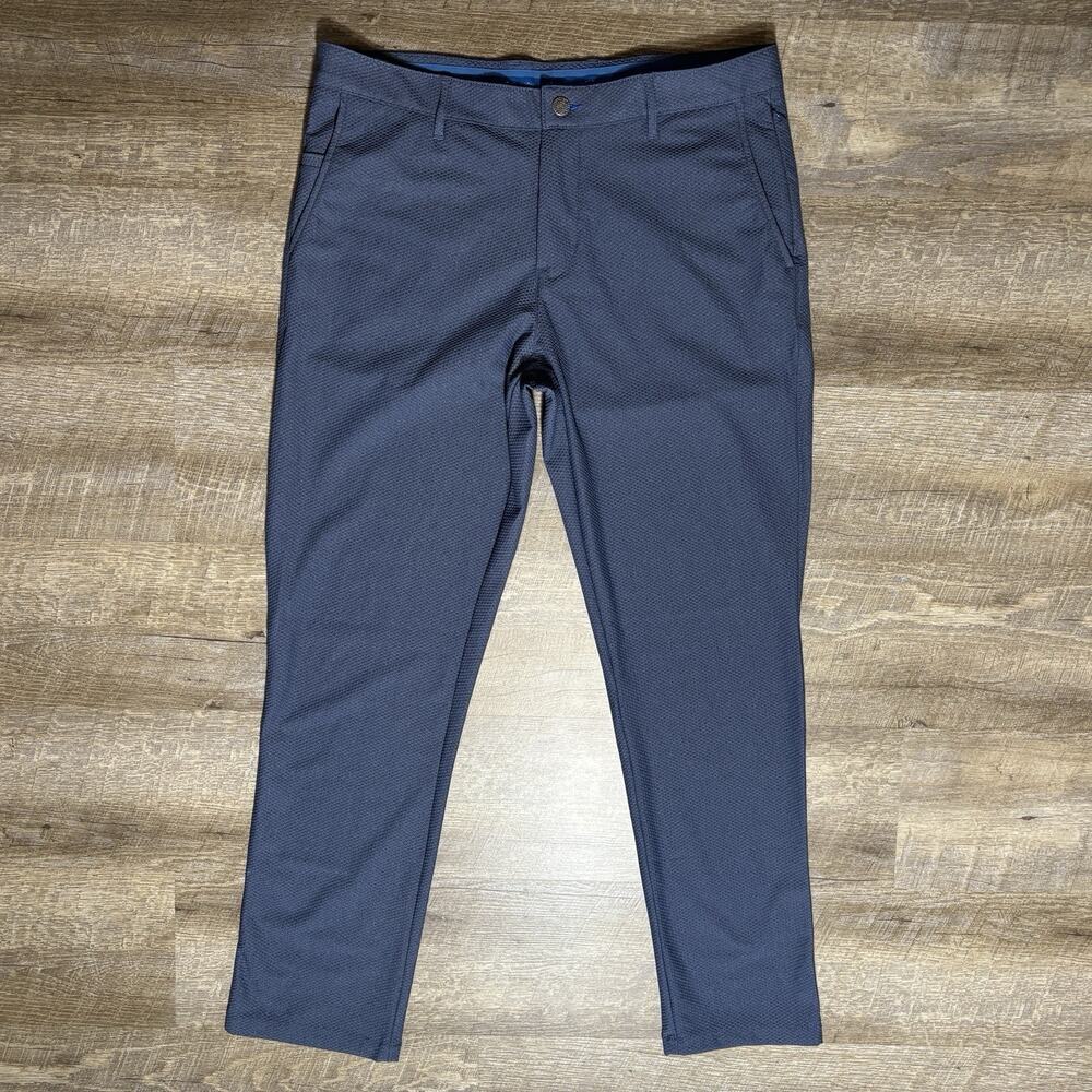 Twillory Air Pants Men's 36x32 Blue Technical Fabric Tailored Fit Performance